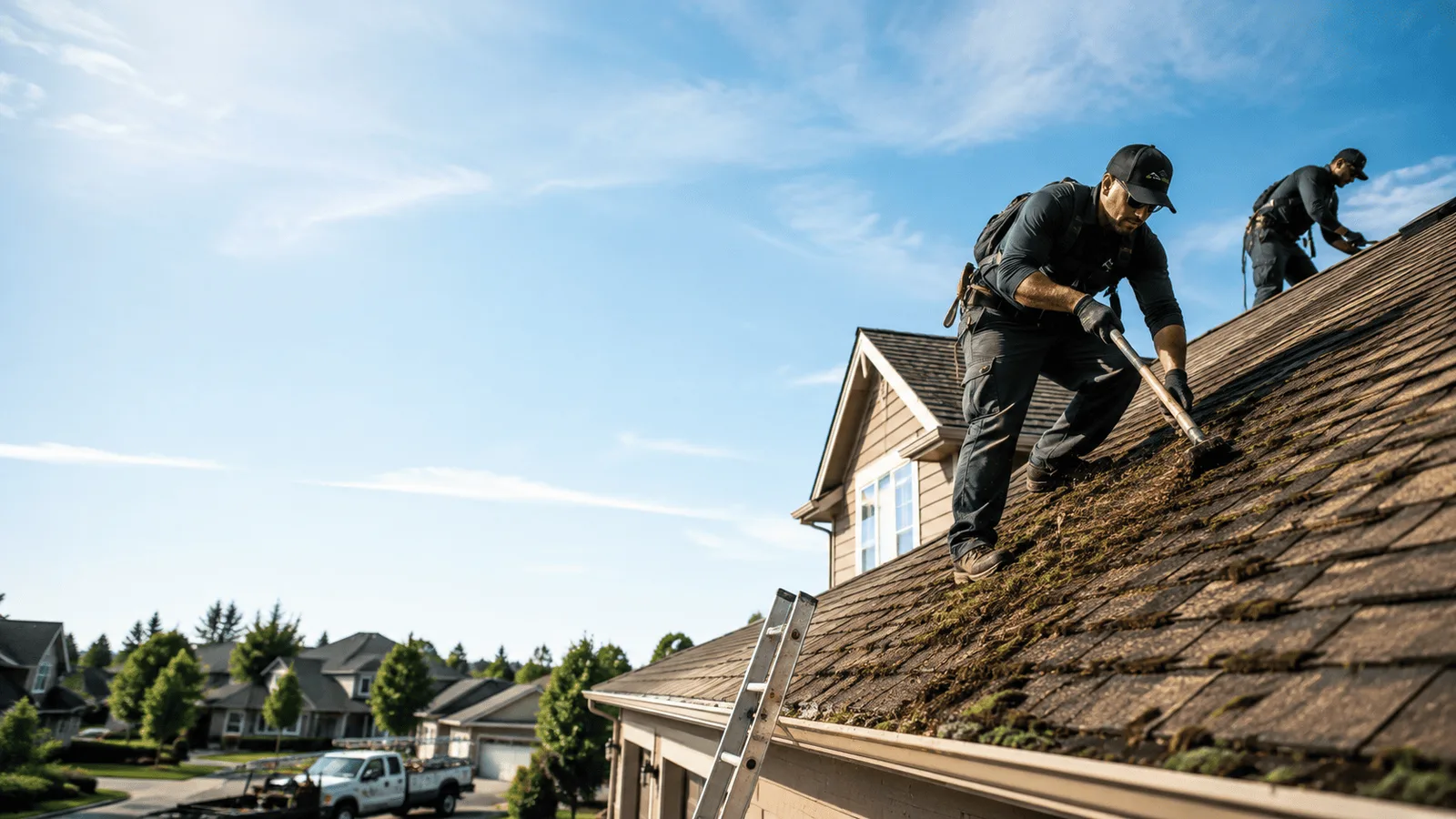 Roof Moss Removal in Pikeville, NC near me